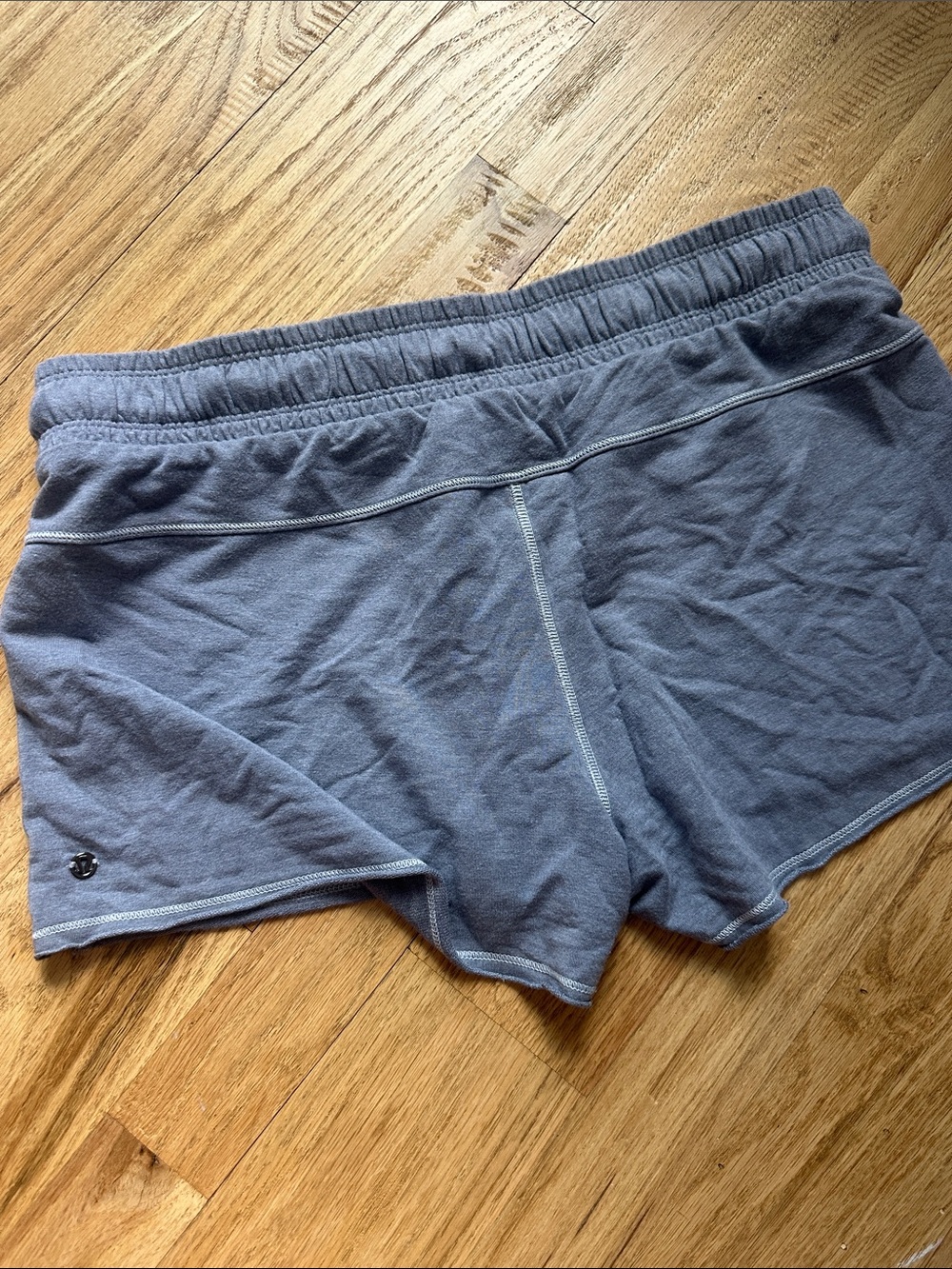 Lululemon grey soft shorts